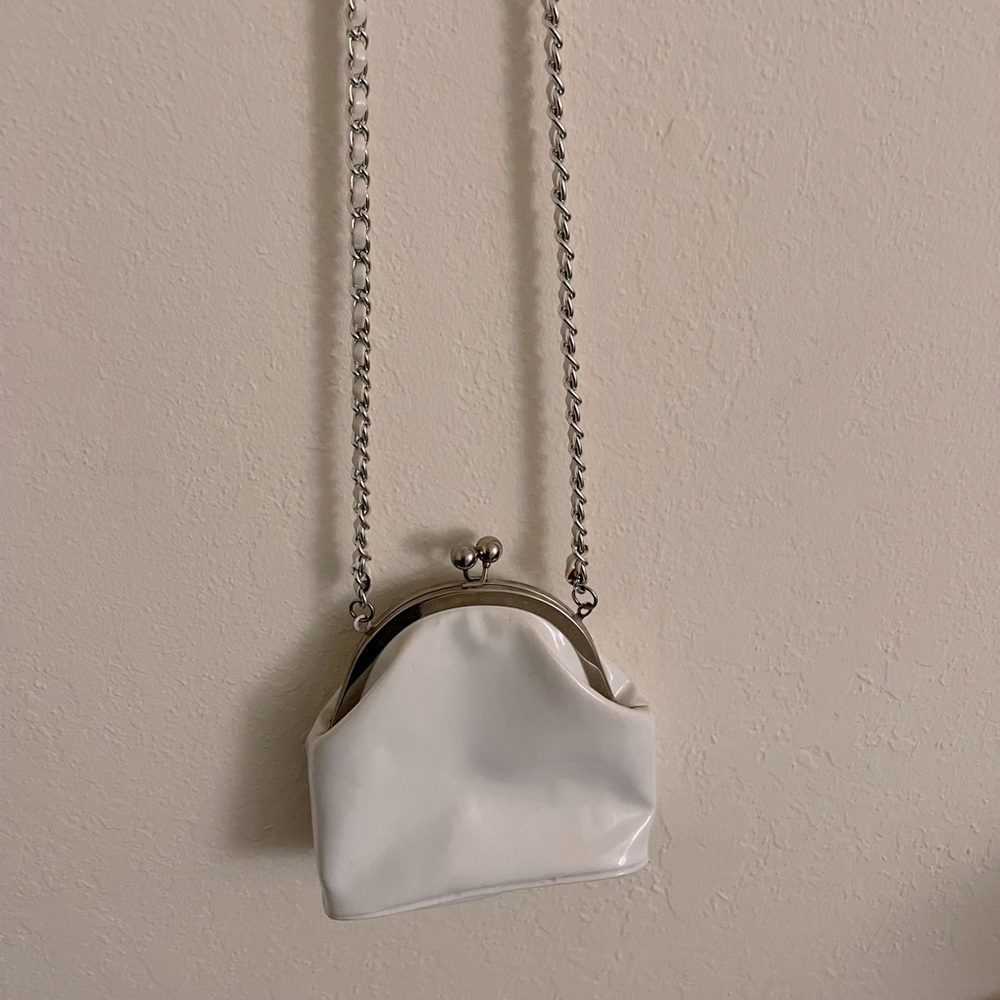 White Shoulder Purse